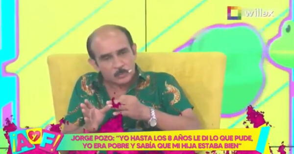Jorge Pozo le pidió a Ethel verla y poder darle un beso. wapa.pe