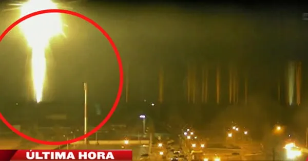 Ucrania reporta Incendio en central nuclear tras bombardeos continuos de Rusia wapa.pe