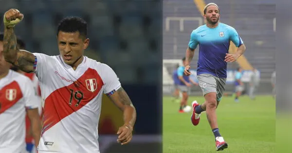 Yoshimar Yotún y Jefferson Farfán