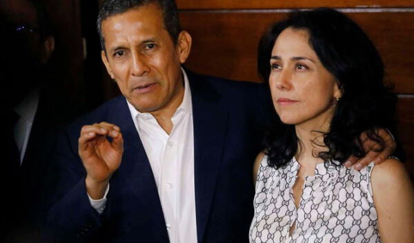 Nadine Heredia y Ollanta Humala.