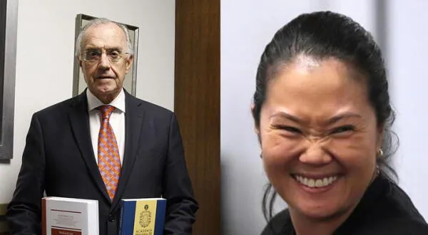 Augusto Ferrero y Keiko Fujimori.