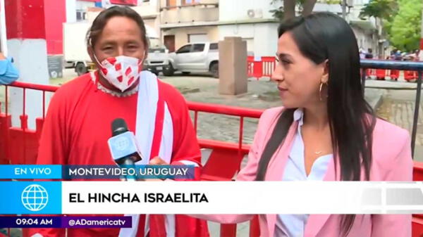 Hincha israelita se perdió en Montevideo