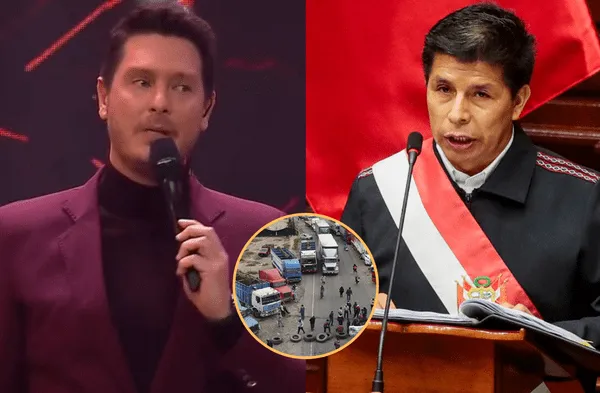 Cristian Rivero le pide al presidente Pedro Castillo que dé un paso al costado. wapa.pe