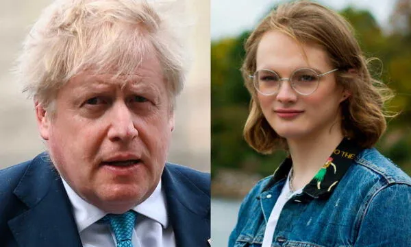 Boris Johnson y Emily Bridges