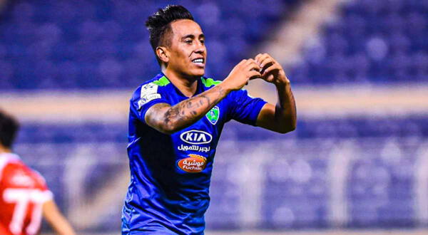 Christian Cueva en Al-Fateh