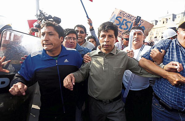 Pedro Castillo y Vladimir Cerrón