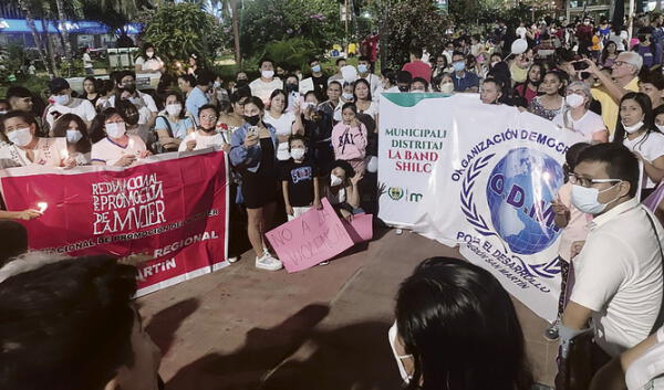 marcha contra violación sexual a menores.