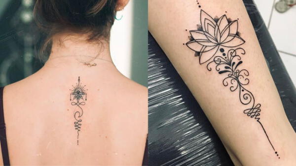 Tatuaje de Unalome