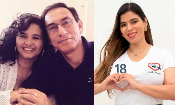 Martin Vizcarra y Zully Pinchi