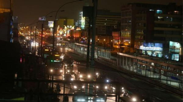 Corte de Luz en Lima y Callao