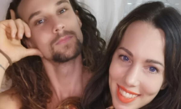 Shaw y Lana Michaels mujer vegana amamanta a su novio dos veces a la semana