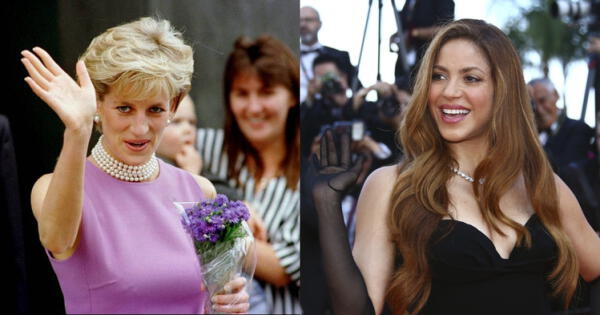 Shakira y Lady Di