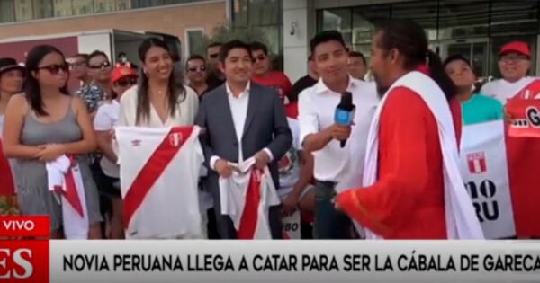 La selección peruana se encuentra en Qatar y los hinchsa están muy emocionados