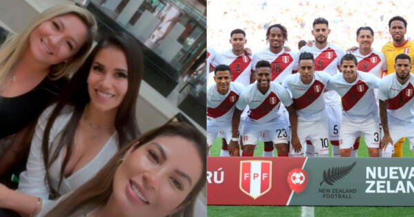 Pamela López, Alessandra Cordero y Mariela Arévalo son las esposas de Chistian Cueva, Yoshimar Yotún y Miguel Trauco