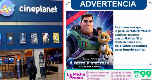 Cineplanet considera una escena de la película Lightyear’ como ideología de género