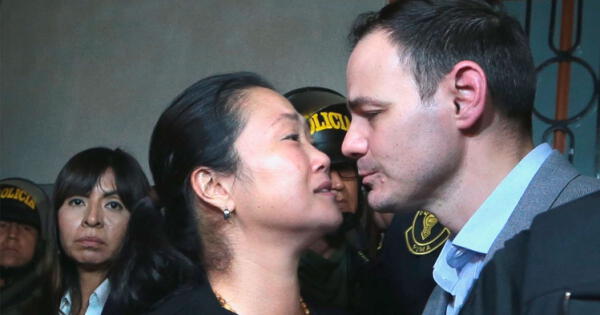 Keiko Fujimori fin de matrimonio con Mark Vitto