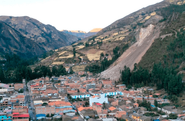 Chavín de Huántar derrumbe Huaraz