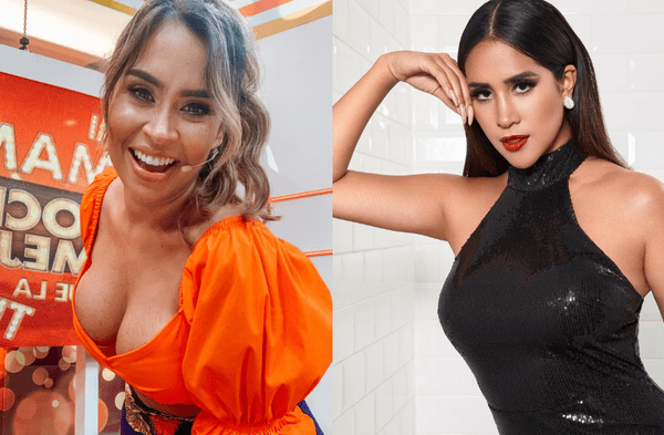 Ethel Pozo y Melissa Paredes