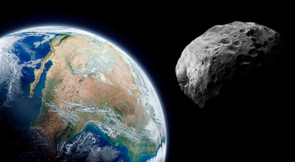 Asteroide y la Tierra