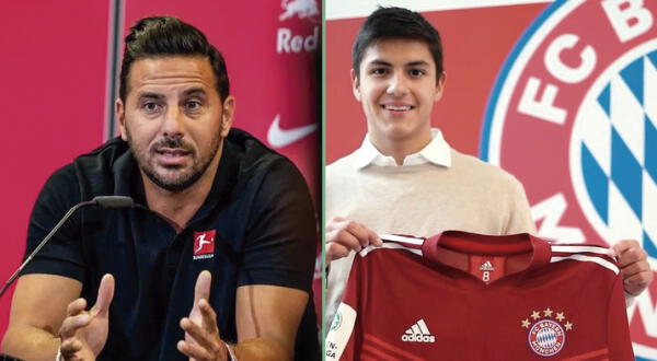 Claudio Pizarro tuvo una reunión con el canterano del Bayern Múnich, Matteo Pérez.