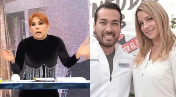 Magaly Medina, Sofía Franco y Álvaro Paz de la Barra