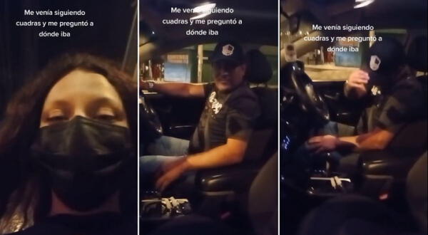 SJM mujer enfrenta a taxista acoso TikTok