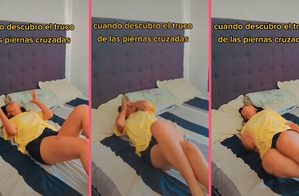 TikTok: El truco de las piernas cruzadas en las mujeres para alcanzar el orgasmo se hace viral