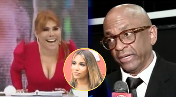 Magaly Medina se burla de Sergio George y Gabriela Herrera. wapa.pe