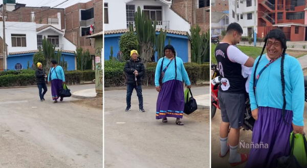 ¿La Paisana Jacinta de vuelta? Personaje es captado haciendo de las suyas en el Callao wapa.pe