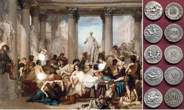 Spintria: la controvertida moneda sexual que usaban los romanos