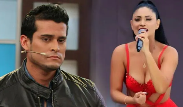 Pamela Franco y Christian Domínguez.