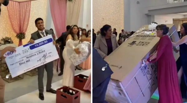 Boda de Huancayo invitados sorprenden a casados
