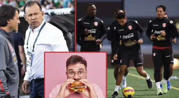 Futbolistas de la selección peruana cenaron hamburguesa