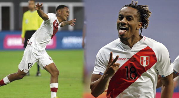 André Carrillo y Bryan Reyna se entendieron bien en el triunfo de Perú sobre El Salvador