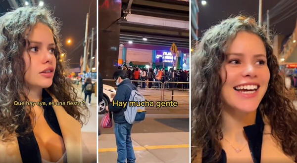 TikTok Viral joven se sorprende cola tren electrica