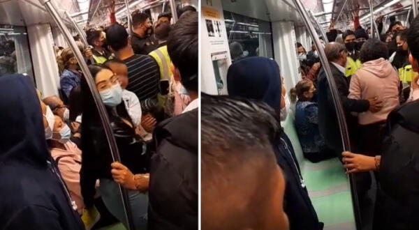 Metro de Lima pareja de ancianos agredidos mujeres extranjeras