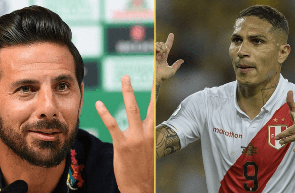 Claudio Pizarro y Paolo Guerrero