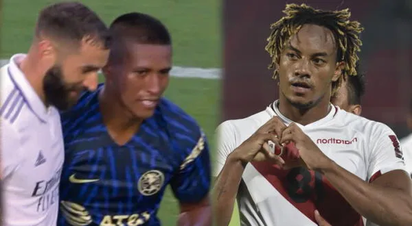 André Carrillo llenó de elogios a Pedro Aquino, quien felicitó a Karim Benzema por ganar el Balón de Oro