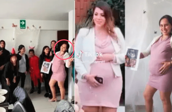 Peruana utilizó barriga falsa en Halloween para disfrazarse de Gabriela Sevilla