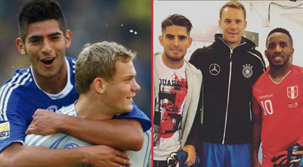 Manuel Neuer compartió vestuarios con Carlos Zambrano y Jefferson Farfán en Schalke 04