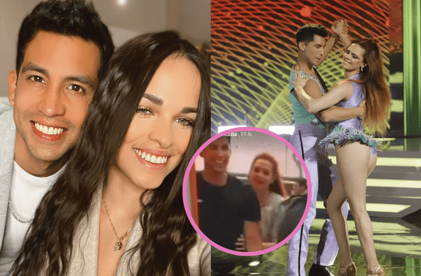 Santiago Suárez es captado en momento cariñoso con su bailarina wapa.pe