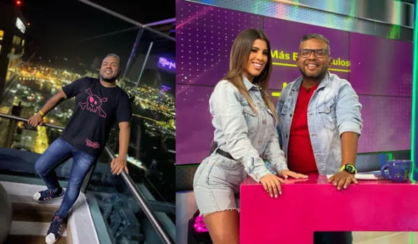 La reina del 'toto' estaba junto a Choca Mandros en la conducción del programa de entretenimiento. wapa.pe