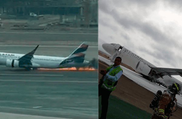 Confirman la muerte de 2 bomberos tras colisión de avión en aeropuerto Jorge Chávez