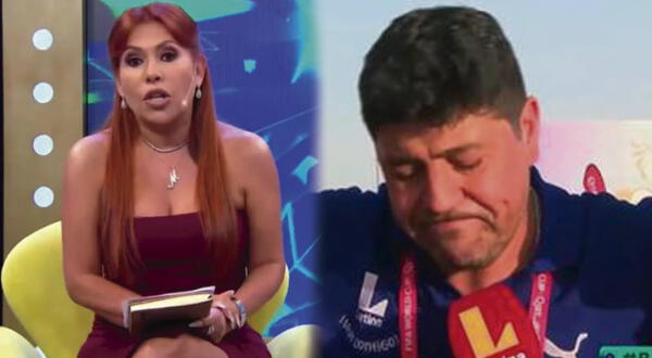 Magaly Medina cuestionó a Checho Ibarra por llorar en el Mundial Qatar 2022
