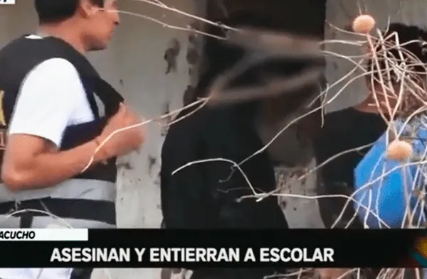 Escolar fue asesinado y enterrado en un jardín por sus compañeros de colegio en Ayacucho