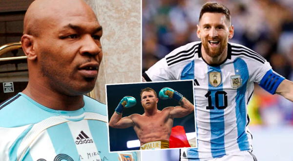Mike Tyson defiende a Lionel Messi ante las amenazas de Canelo Álvarez