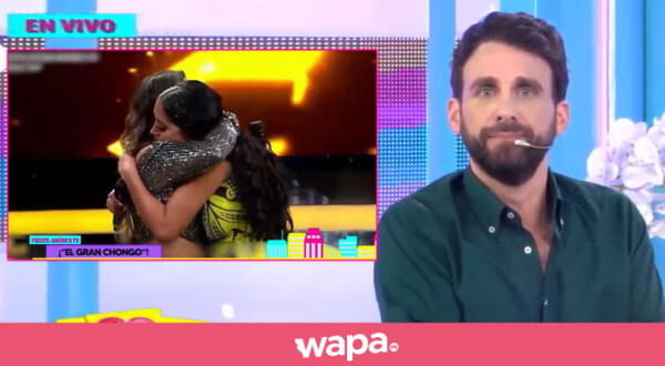 Rodrigo González se burla de abrazo de Ethel y Melissa.