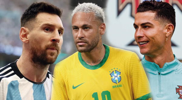 Messi, Neymar y Cristiano Ronaldo son uno de los futbolistas con mayores fortunas