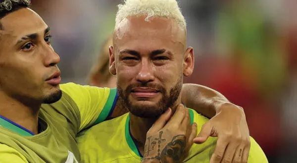 Neymar se despidió del Mundial Qatar 2022 tras triunfo de Croacia sobre Brasil