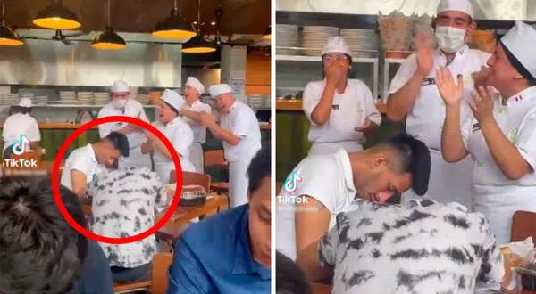 Amigos SE QUEDAN DORMIDOS en restaurante y NI LOS APLAUSOS de los meseros los despertaron: “¡Paguen la cuenta!” wapa.pe